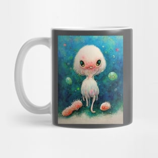 cute sea alien monster Mug